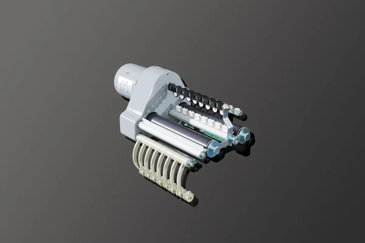 Motorized Dual-Roller Ceramic Yarn Feeder